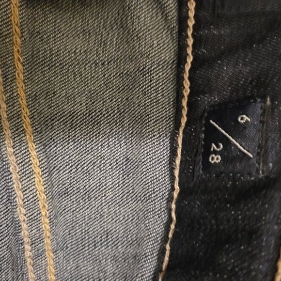 Classic Dark Blue Women's Jeans - Picture 3 of 6